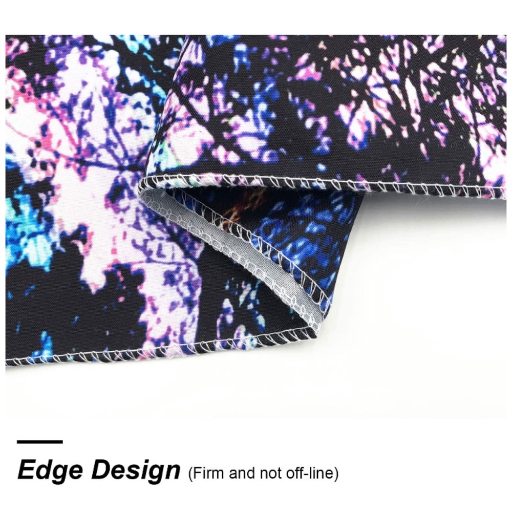 Retro Trippy Neon Forest Colorful Hallucinating Tapestry Room/Dorm Wall Art/Deco - Picture 4 of 6